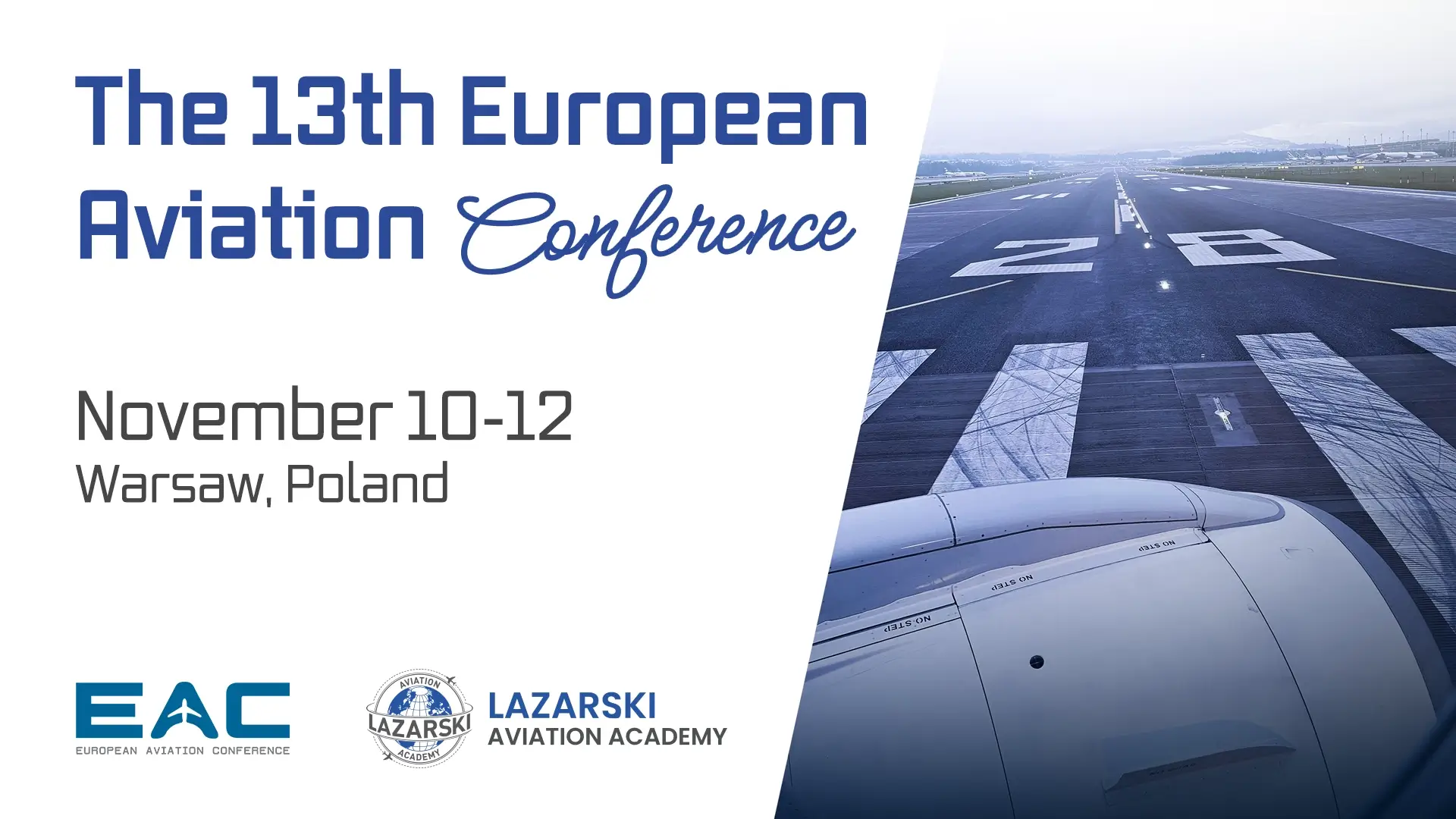 EAC Conference – International Aviation Conference | Lazarski Aviation Academy
